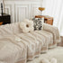 Waffle Lattice Fabric Sofa Cover, Multi-purpose Soft Sofa Throw, Couch Cover Blanket Throws for Couches