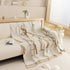 Chenille Jacquard Alphabet Sofa Blanket Cover, L Shape Sofa Cover, Reversible Couch Covers for Dogs