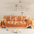 Chenille Jacquard Alphabet Sofa Blanket Cover, L Shape Sofa Cover, Reversible Couch Covers for Dogs