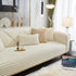 Winter Thickened Rabbit Plush Non-slip Sofa Cushion, Faux Fur Fluffy Furniture Protector