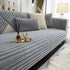Winter Thickened Rabbit Plush Non-slip Sofa Cushion, Faux Fur Fluffy Furniture Protector
