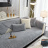 Winter Thickened Rabbit Plush Non-slip Sofa Cushion, Faux Fur Fluffy Furniture Protector