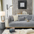 Winter Thickened Rabbit Plush Non-slip Sofa Cushion, Faux Fur Fluffy Furniture Protector