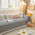 Couch Cover for Most Shape Sofas, Waffle Lattice Sofa Cover Throw, Washable Furniture Covers for Pets