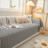 Couch Cover for Most Shape Sofas, Waffle Lattice Sofa Cover Throw, Washable Furniture Covers for Pets