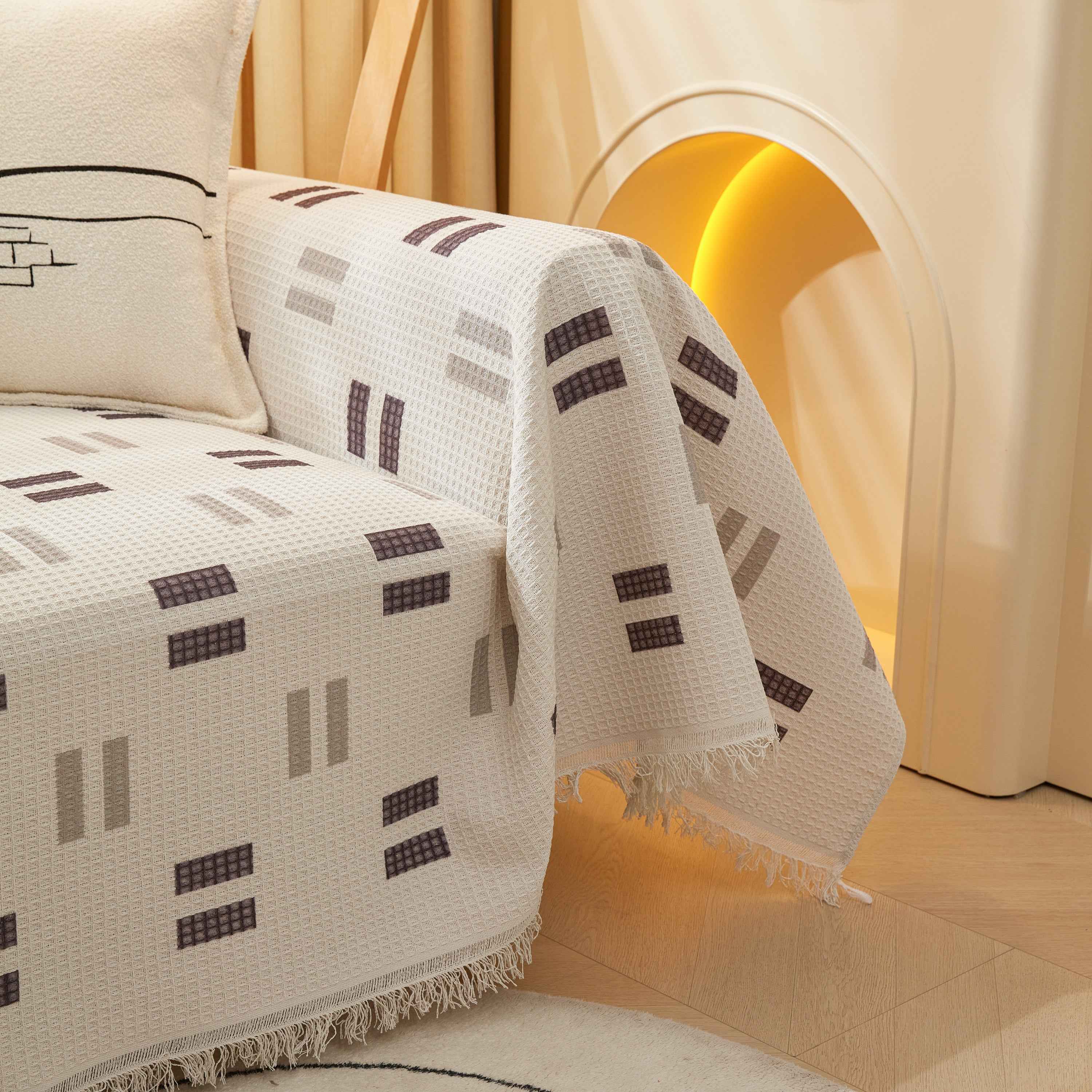 High-Quality Fabric Non-Slip Sofa Cover Throw, Throw Blankets for Couch, Furniture Covers for Pets