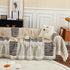 Cotton Sofa Blanket Cover, Throw Blanket Couch Protector, Extra Large Blanket to Cover Couch