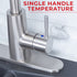 Tehila Stainless Steel Finish High-Arc Pull-Down Faucet
