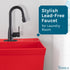 Tehila Black Finish Low Profile Pull-Down Faucet