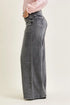 Judy Blue Mid Rise Palazzo Split Back Yoke