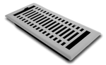 Steel Modern Vent Cover - White
