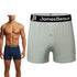 Men's Gray 95% Viscose from Bamboo Boxer Shorts