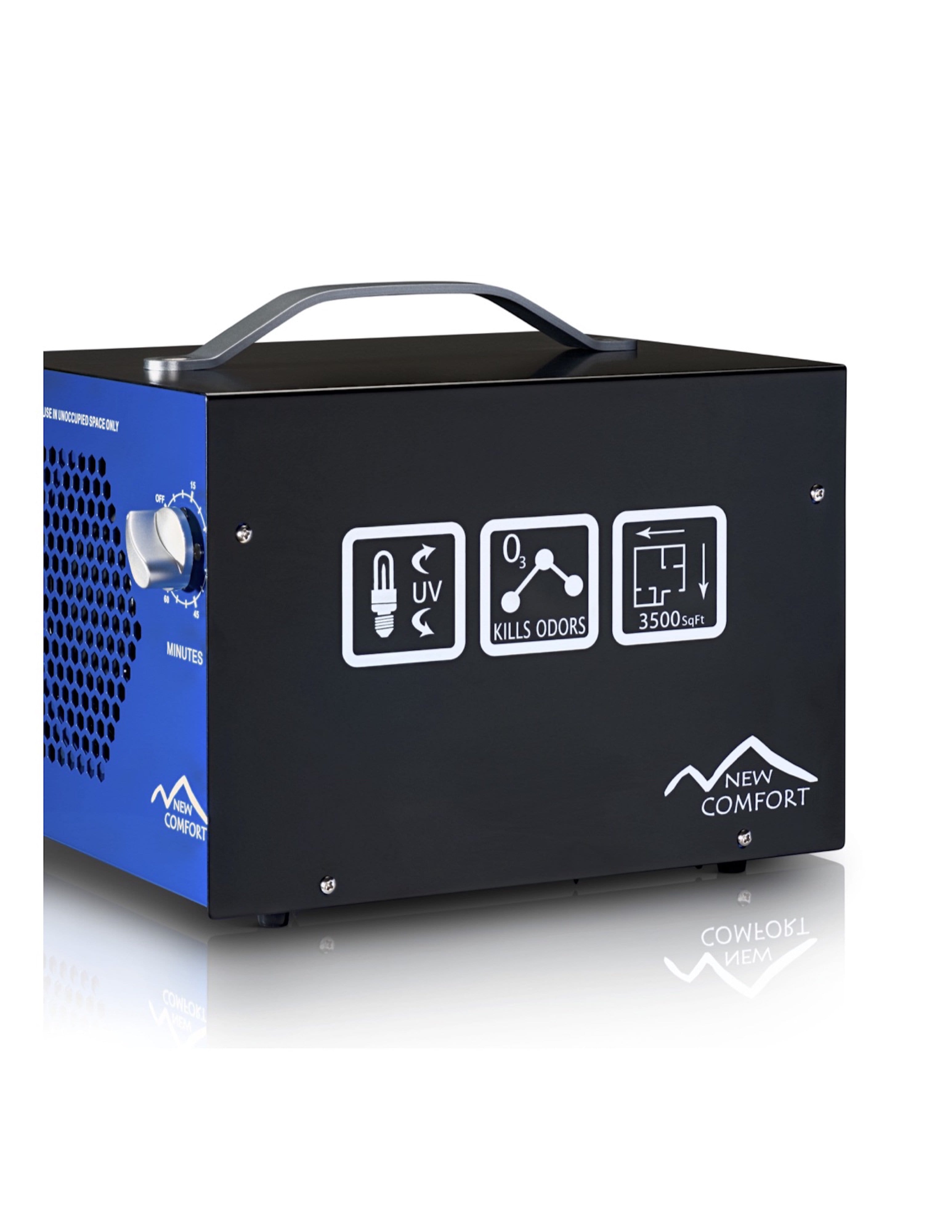 New Comfort Large Odor Eliminating Blue Commercial Ozone Generator by Prolux