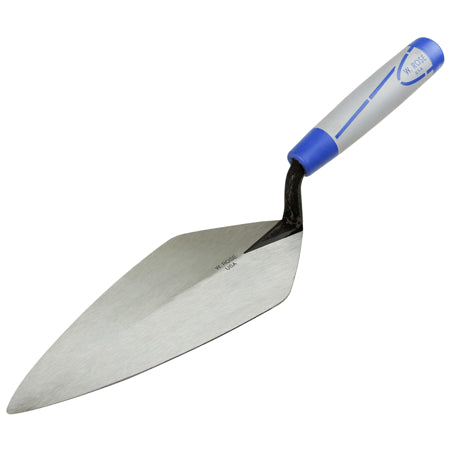 Kraft RO116-10 1/2SH 10-1/2" Narrow London Brick Trowel with ProForm Soft Grip Handle