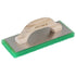 12" x 5" x 1" Green Coarse Texture Float with Wood Handle