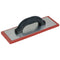 12" x 4" x 1/2" Lightweight Red Rubber Float with Plastic Handle
