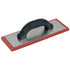 12" x 4" x 1/2" Lightweight Red Rubber Float with Plastic Handle