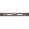 24" Professional Aluminum Box Level with Hand Holes (3 Vials)