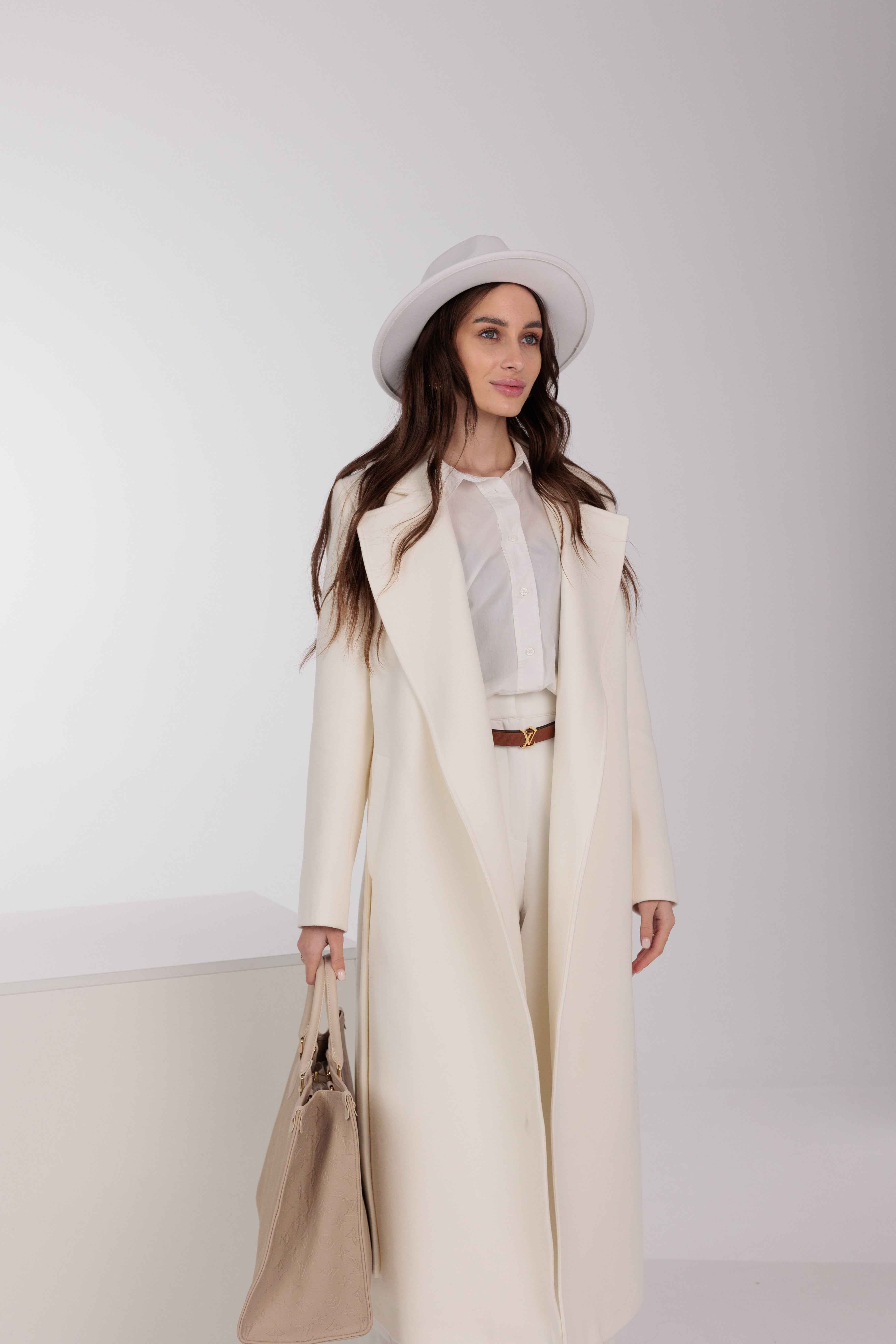 Astoria Classic Wraparound Wool Blend Overcoat