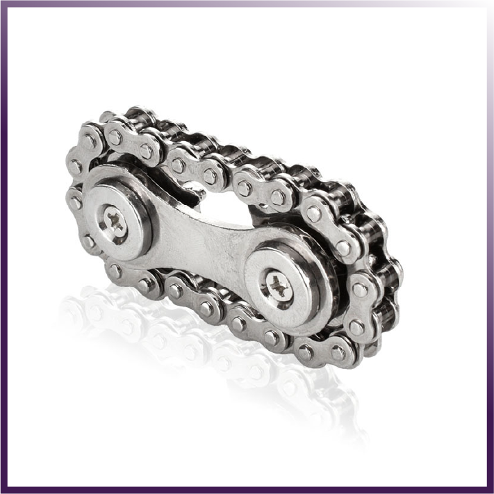 Bike Chain Gear Spinner Anti Stress Gadget