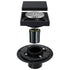 Matte Black brass floor drain 4x4inch