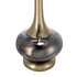 D15x29 Table Lamp with Glass Drum Shade