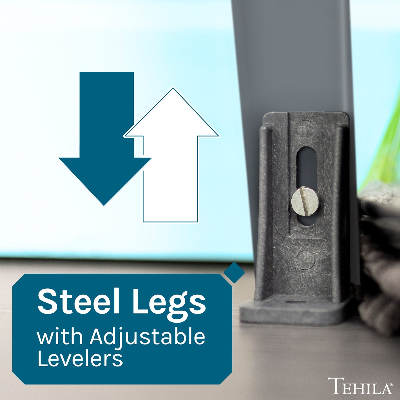 Tehila Standard Freestanding White Utility Sink with Chrome Finish Double Knob Utility Faucet