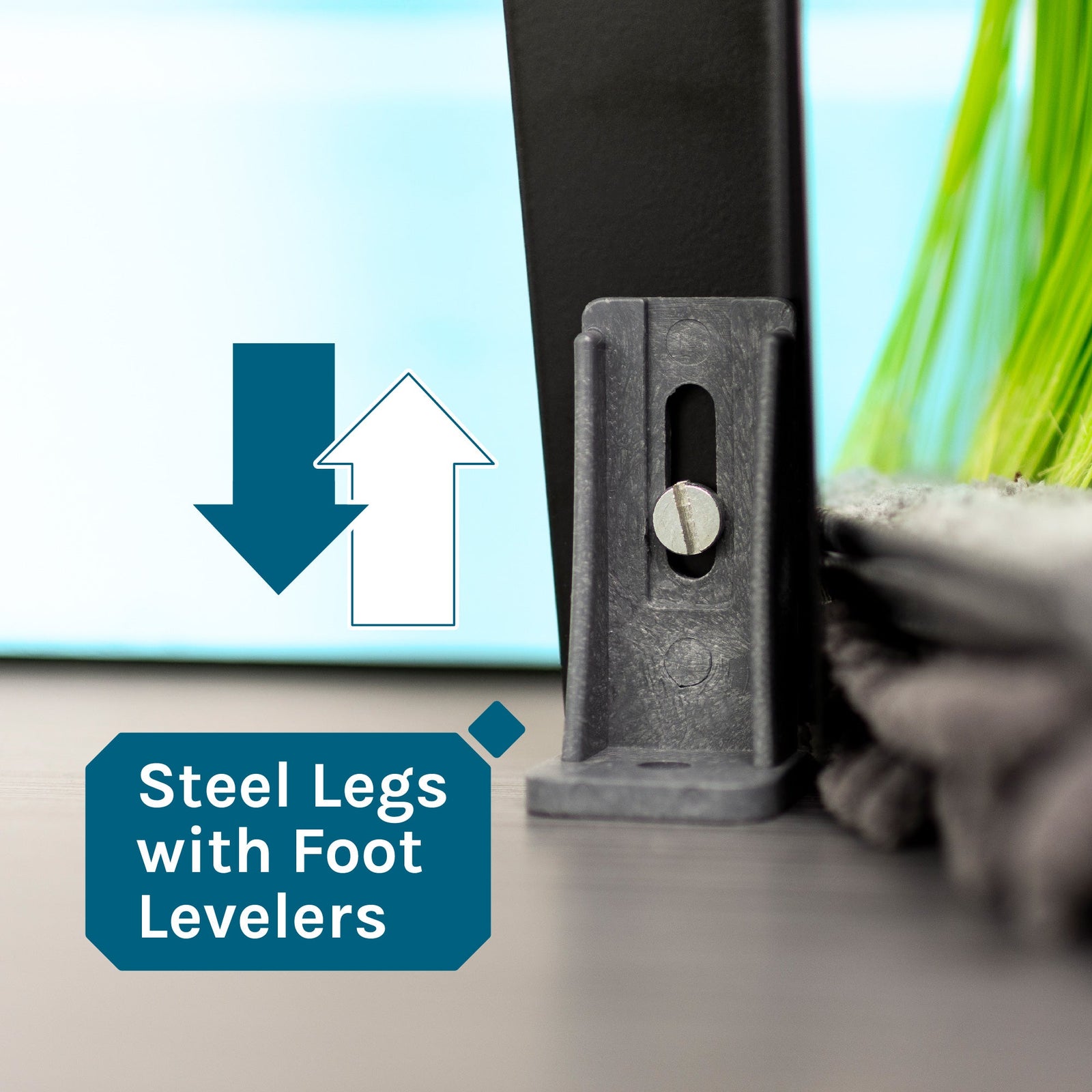 Tehila Standard Freestanding Red Utility Sink with Black Legs and Stainless Steel Finish Wide-set Gooseneck Faucet with Side Sprayer