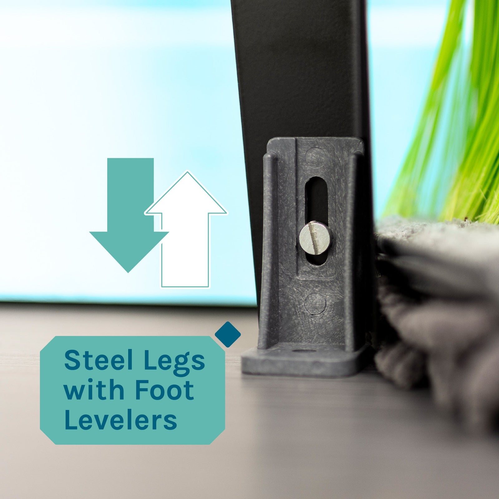 Tehila Standard Freestanding White Utility Sink with Stainless Steel Finish High-Arc Coil Pull-Down Faucet