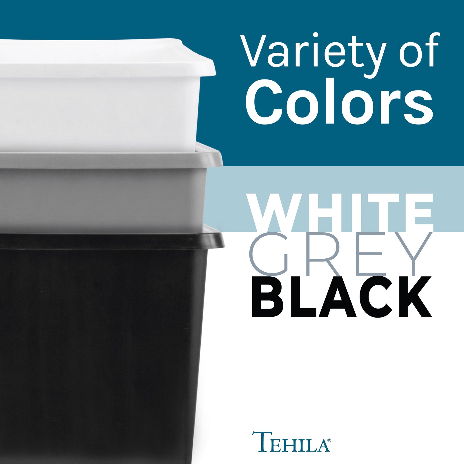 Tehila Space Saver Freestanding Black Utility Sink