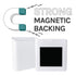 Large Magnetic Lint Bin (White)