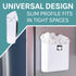 Large Magnetic Lint Bin (White)