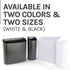 Large Magnetic Lint Bin (White)