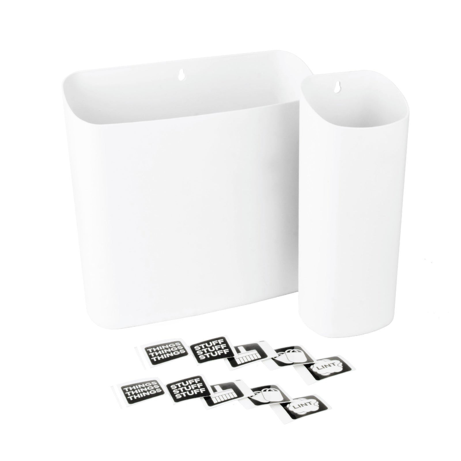 Magnetic Lint Bin Combo Pack (White)