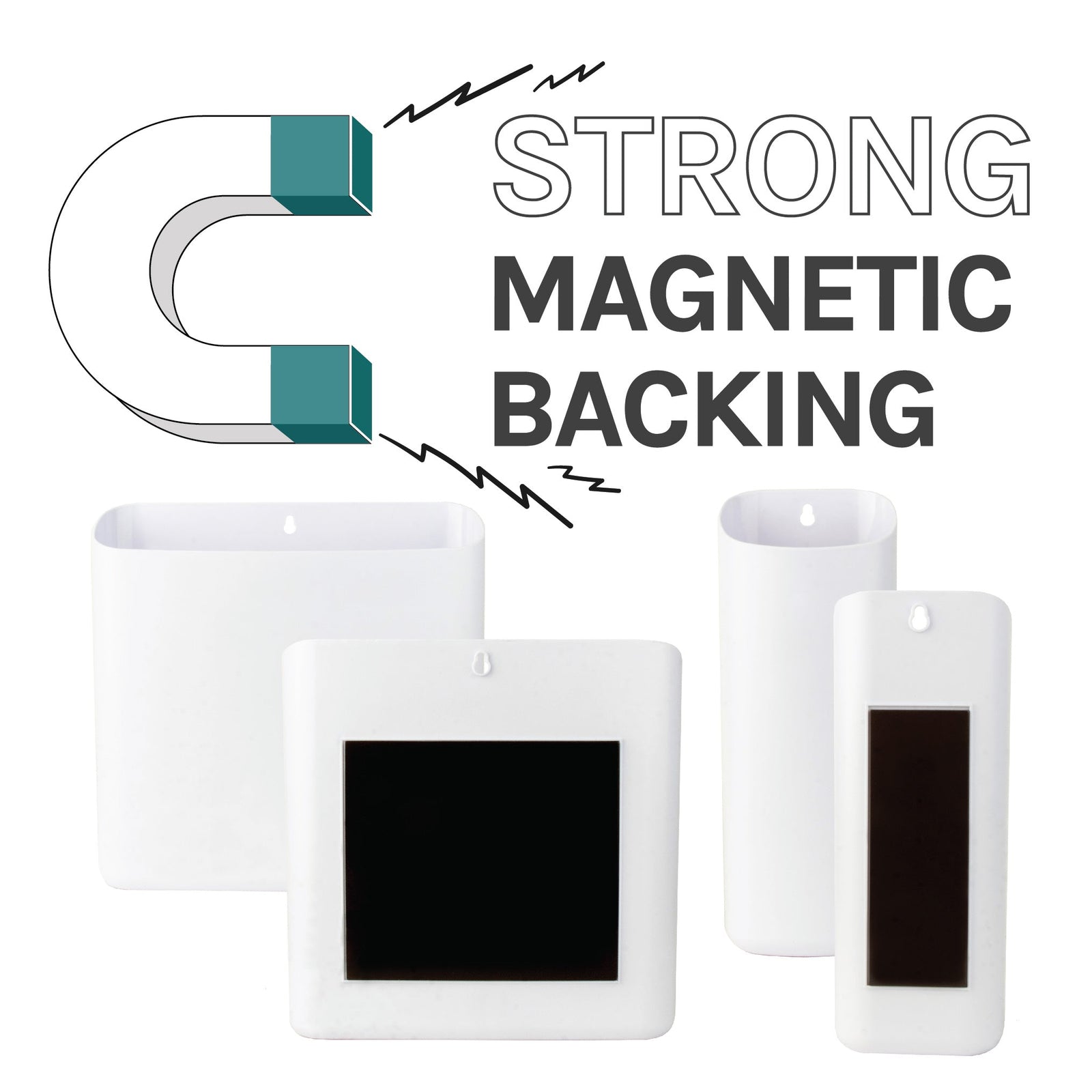Magnetic Lint Bin Combo Pack (White)