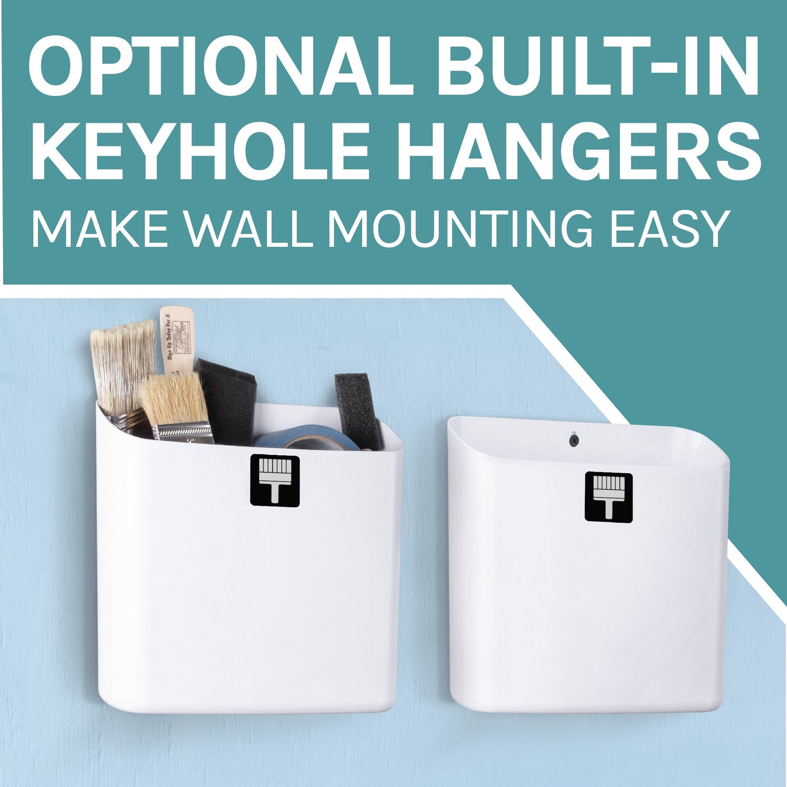 Magnetic Lint Bin Combo Pack (White)