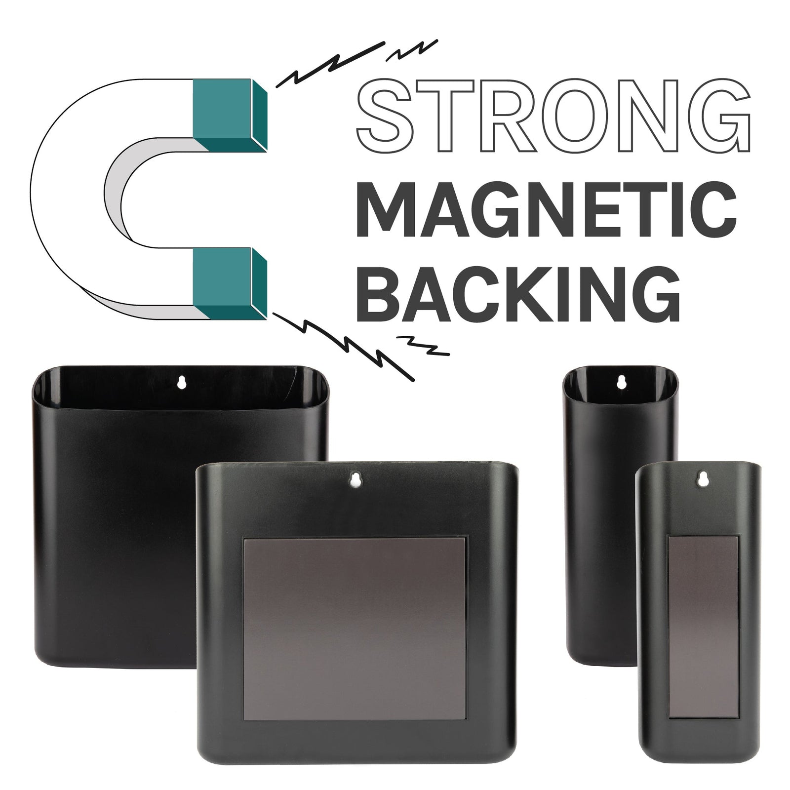 Magnetic Lint Bin Combo Pack (Black)