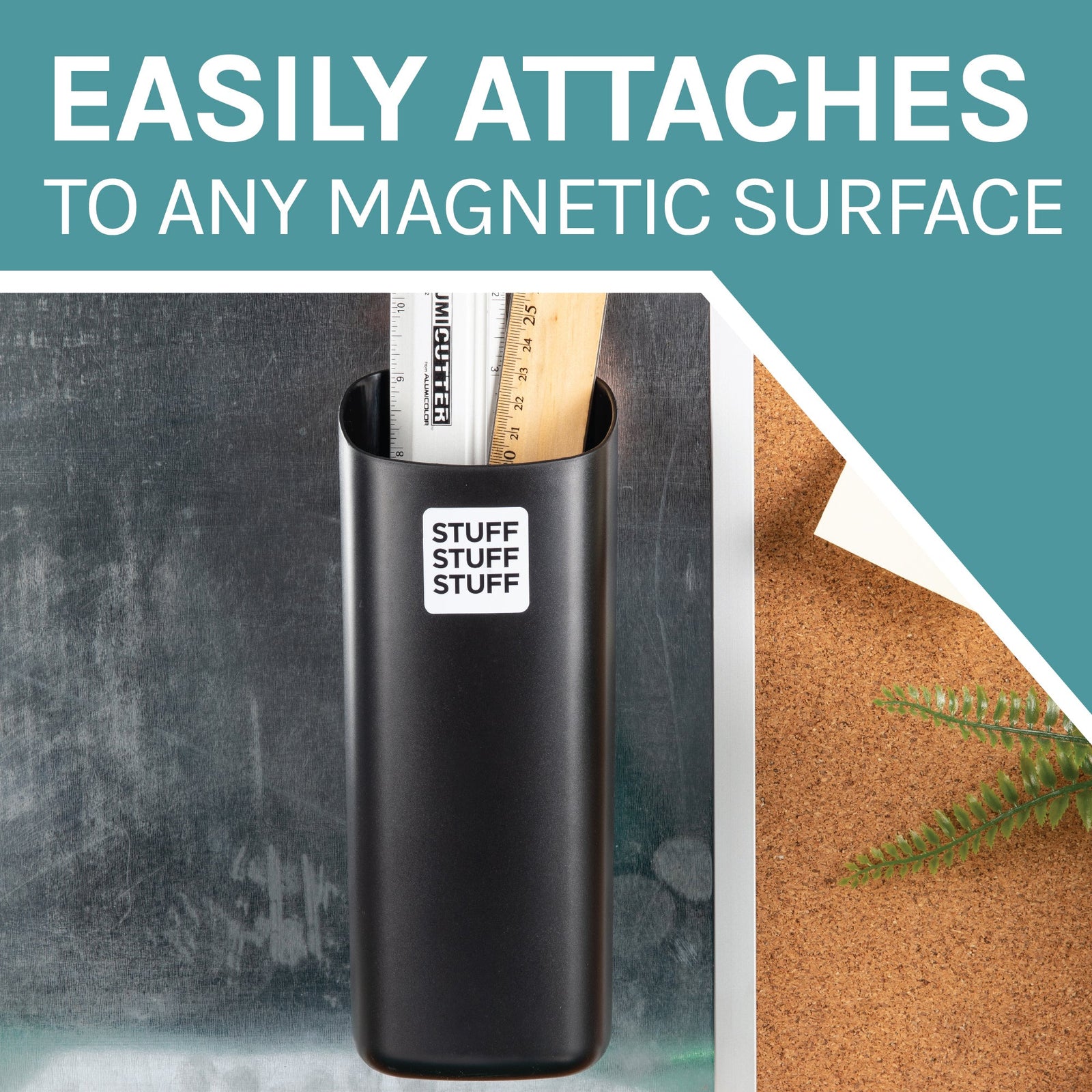 Small Magnetic Lint Bin (Black)