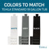 Tehila Black Wall Mounting Kit for Tehila Standard Sinks