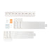 Tehila White Wall Mounting Kit for Tehila Standard Sinks