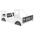 Classic Car Shaped Platform Bed With Wheels