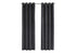 2 Pieces Set Room Darkening Curtain Panels with Grommet - Contemporary Style
