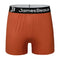 Men's Orange 95% Viscose from Bamboo Boxer Shorts