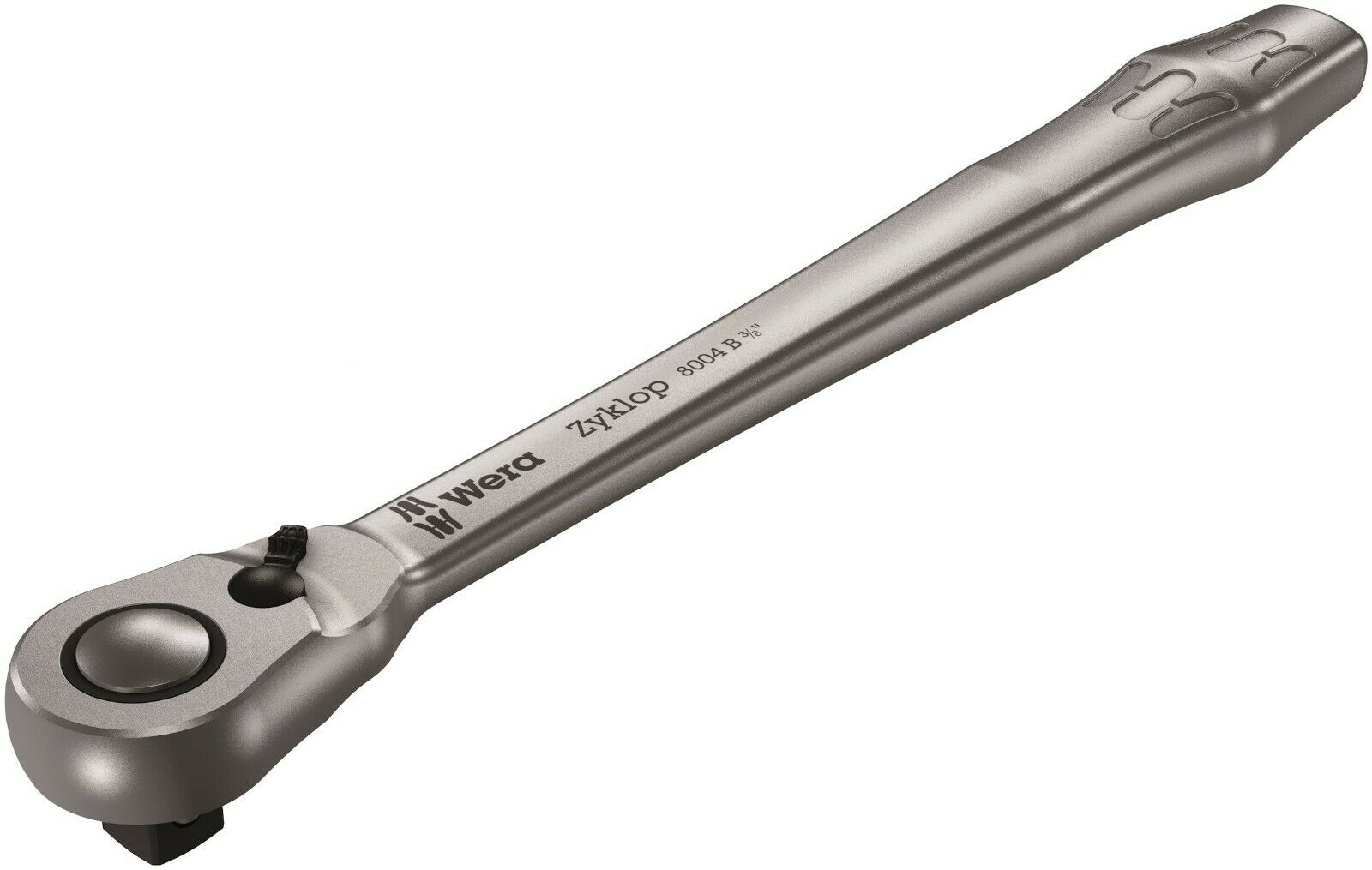 Wera 8004 B Zyklop Metal Ratchet With Switch Lever 3/8