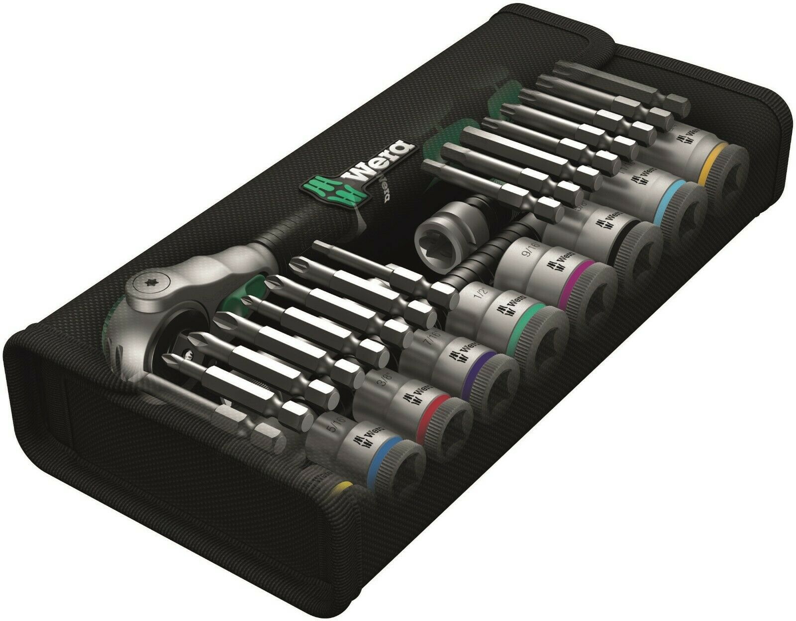 Wera 8100 SC 9 Zyklop Speed Ratchet Set 1/2