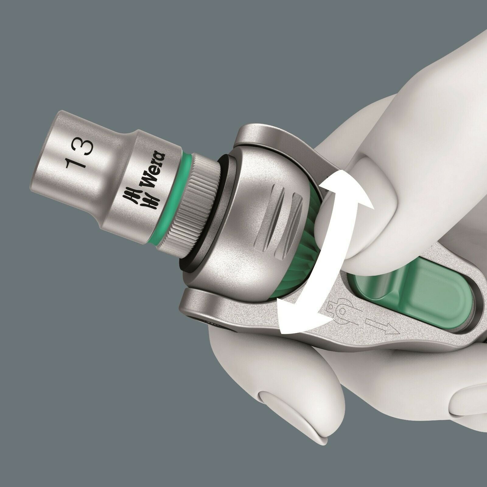 Wera 8100 SC 9 Zyklop Speed Ratchet Set 1/2