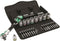 Wera 8100 SC 9 Zyklop Speed Ratchet Set 1/2" Drive SAE 28 Piece 05004079001