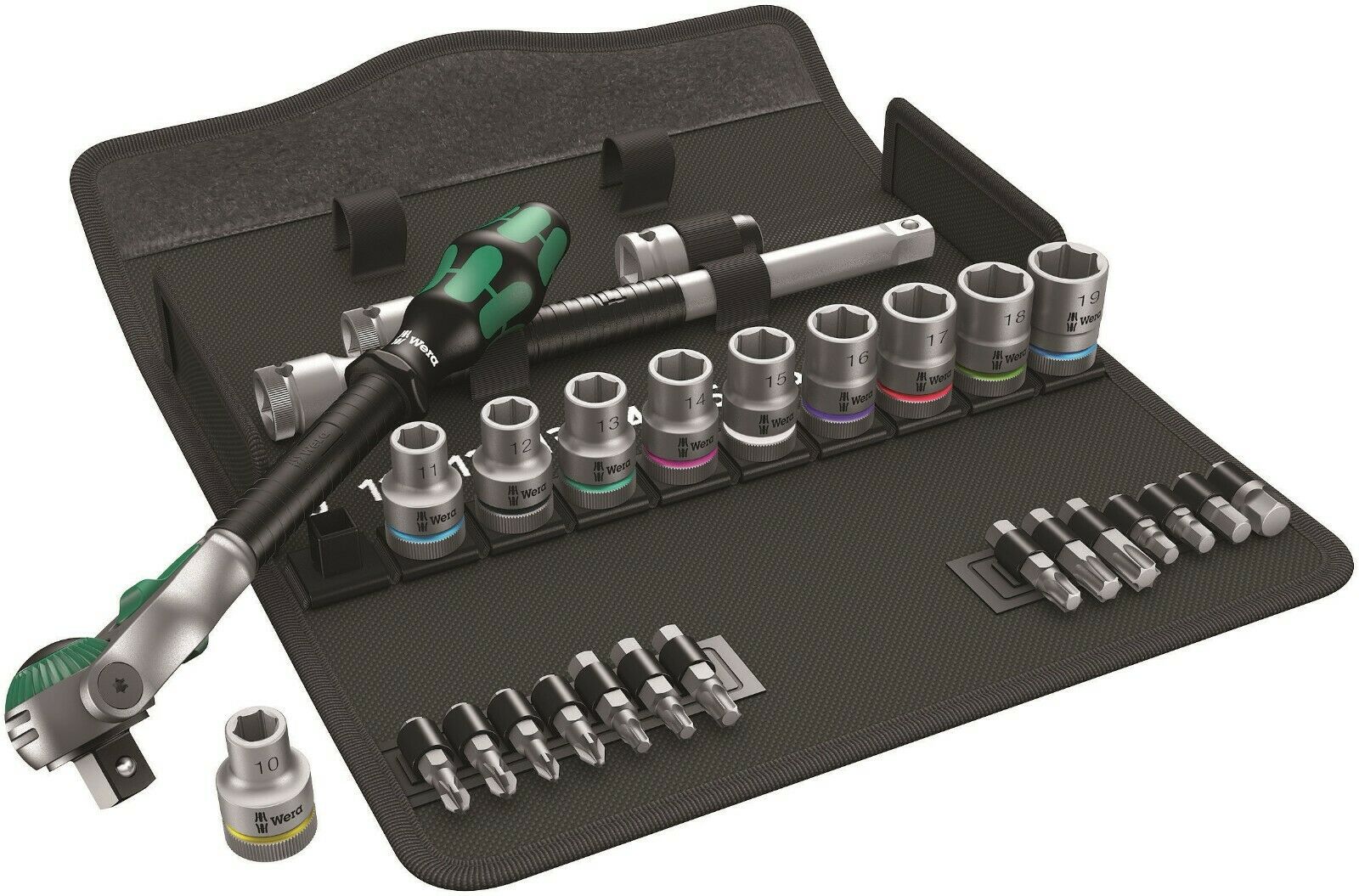 Wera 8100 SC 6 Zyklop Speed Ratchet Set 1/2