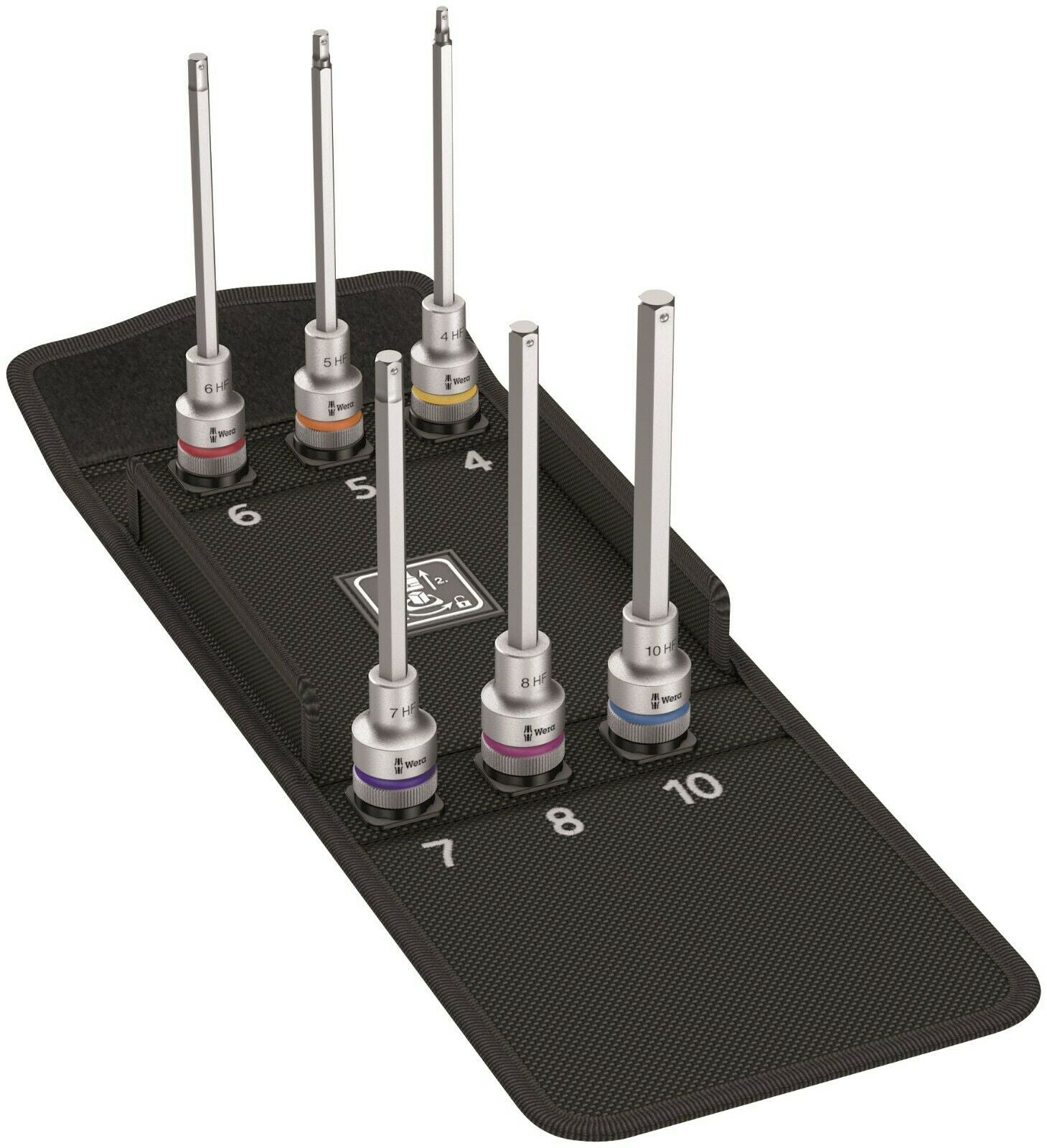 Wera 8740 C HexPlus HF 2 Zyklop Socket Set 1/2