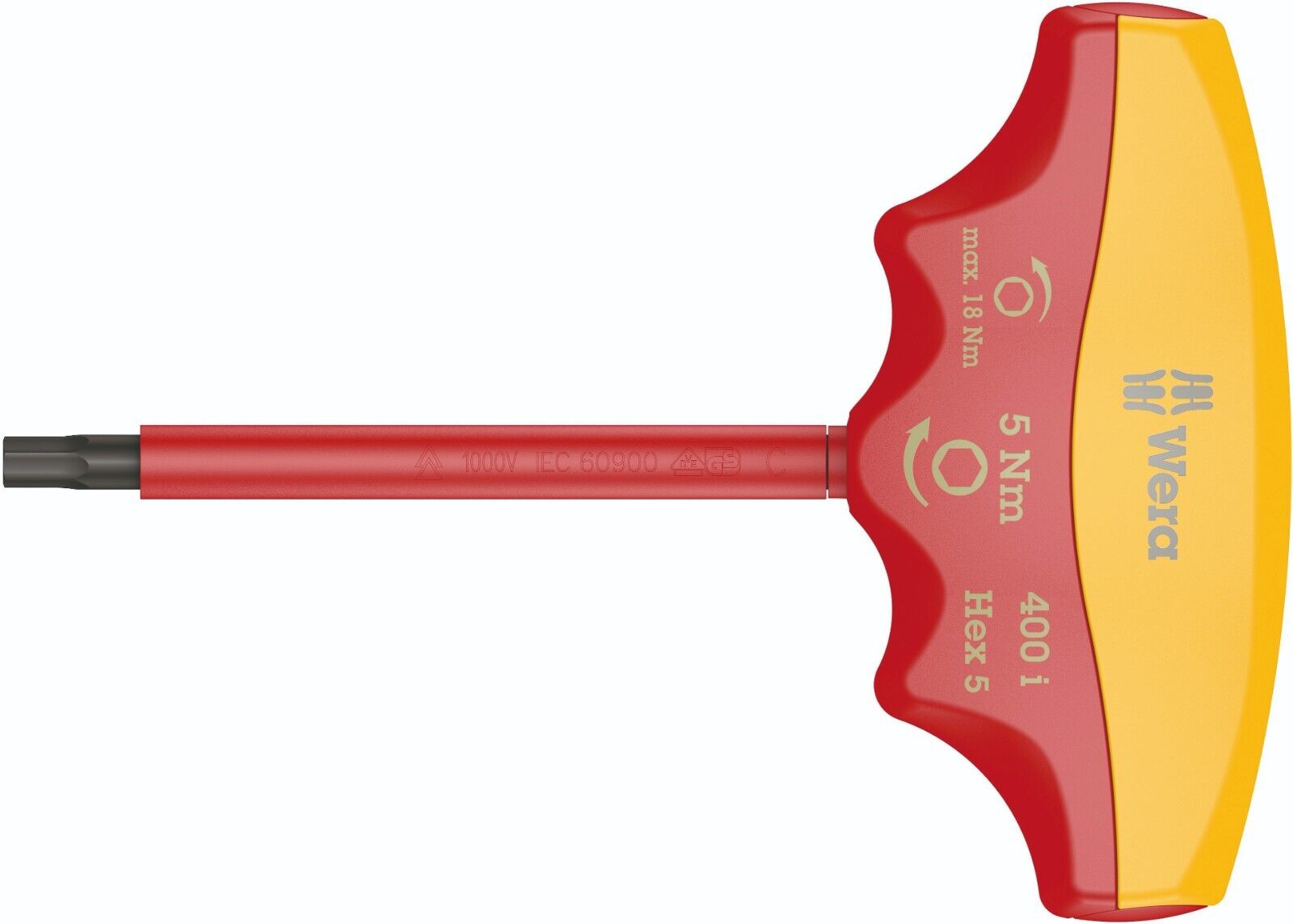 Wera 400 VDE i Hex Insulated Torque Indicator 05004981001
